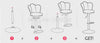 Flannelette hotel chair