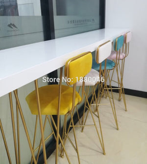 Flannelette Gold Chair